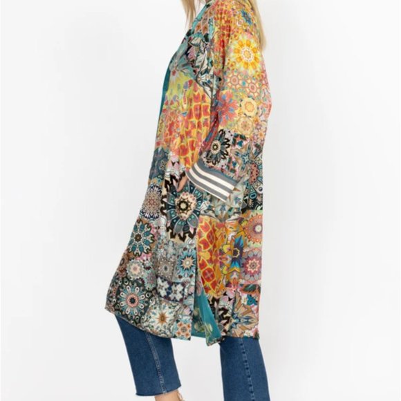 Johnny Was Romano flower harmony kimono plus size 2X - Picture 7 of 8